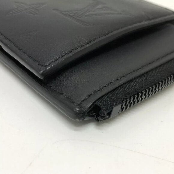 LOUIS VUITTON M81526 Monogram Shadow Hybrid Wallet Card Case coin purse - Picture 9 of 15